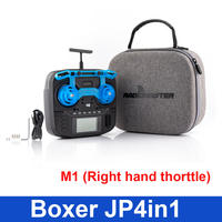 RadioMaster Boxer 2.4G 16CH Émetteur à Gimbals Hall Télécommande ELRS 4-en-1 CC2500 Prise en charge EDGETX avec batterie Lipo pour Drone RC