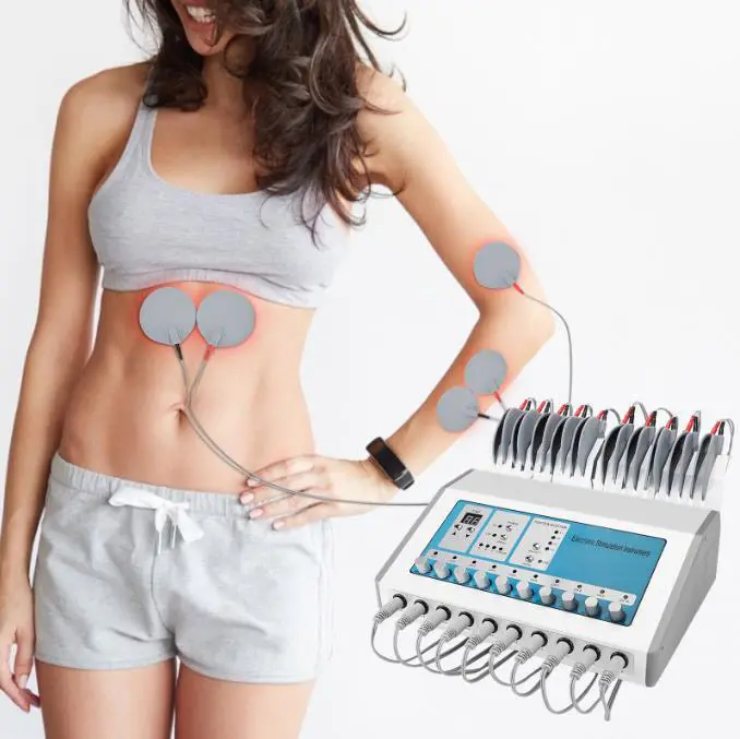 New Arrivals passive gymnastics device Electro EMS Body Muscle Stimulation Acupuncture Slimming Machine Pulse Massager