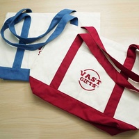 Sac fourre-tout promotionnel vierge naturel grand format pour sublimation, vente en gros pour événements, conférences et expositions