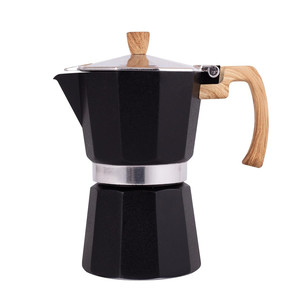 Klassischer Italienischer Aluminium Quadratischer Moka-Kaffeebereiter mit Wärmeisolierung 0-6 Stunden Europäischer Stil Anpassbare Farbe - Product Image 2