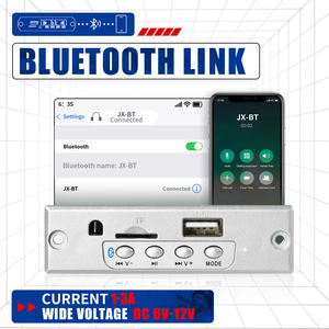 Reproductor <span class=keywords><strong>MP3</strong></span> para Auto de 50W 12V, Amplificador Bluetooth 5.0, Placa Decodificadora <span class=keywords><strong>MP3</strong></span> de 25W, Módulo de Grabación USB, Radio FM AUX, Altavoz Manos Libres, <span class=keywords><strong>Música</strong></span> - Product Image 4