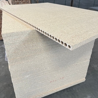 Panneaux de particules creux de première qualité WanDa ZQ - Panneaux de particules de bois/panneaux de particules de bois aggloméré 35-44 mm, surface finie, colle E0, pour intérieur