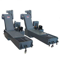 Convoyeur à copeaux métalliques industriel robuste Quanguan, type bande transporteuse, pour accessoire de machine-outil de tour CNC, directement de l'usine