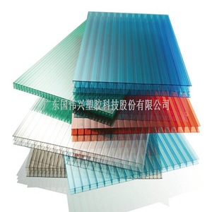 Gwx Pc Polycarbonate Sheet Double Layer 4mm 8mm Transparent For Greenhouse Roofing - Product Image 4