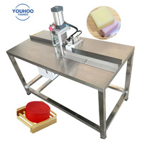 Table de découpe de savon semi-automatique outil de coupe de savon en acier inoxydable machine de découpe de base de savon pour la lessive