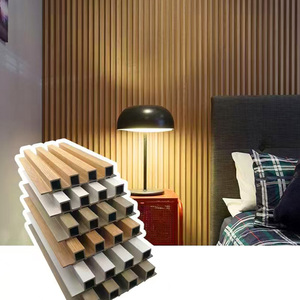 Joydeco hiện đại hoa 3D PVC tường tấm ốp tùy chỉnh cách âm ngoài trời Nhựa WPC Panel tường căn hộ nhà máy cung cấp - Product Image 5