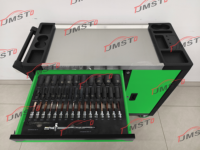 Chariot d'atelier professionnel CE vert grande capacité avec porte latérale, ensemble d'outils 200 pièces, OEM, pour garage et atelier