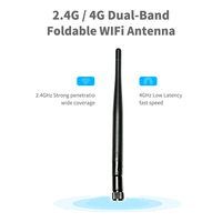 Antenne de communication externe en caoutchouc pour routeur WiFi sans fil 3dBi 2.4G, récepteur 868mhz 960mhz