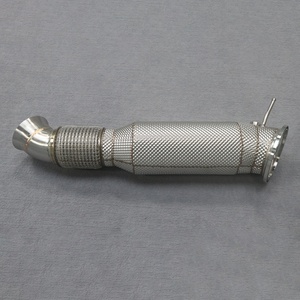 Factory Direct Heat Shield 304 Stainless Steel Catted Downpipe for Bmw B58 G05/G06 X5/X6 2020-2022 - Product Image 6