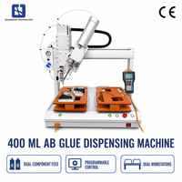 Robot de distribution motorisé à roulement contrôlé Guangxin, machine de distribution automatique de fluides programmable, tension 110-220V pour