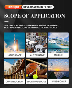 Огнестойкая сотовая жаккардовая ткань кевлар арамидная ткань для высокопроизводительной аэрокосмической промышленности - Product Image 3