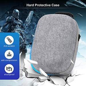 Étui pour casque imperméable gratuit, en cuir PU durable, sac pour écouteurs multicolores, étui pour écouteurs pour extérieur et bureau - Product Image 2