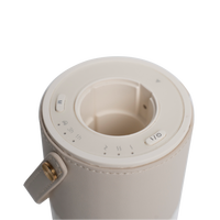 Diffuseur d'arômes SCENTA ODM sur mesure avec revêtement en cuir pour les projets de promotion de marque, diffuseur de voiture, rechargeable par USB, fonctionne sur batterie