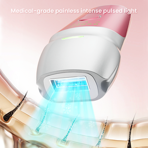 เครื่องกำจัดขน IPL รุ่น Moolweel T013C ปี 2026 รุ่นใหม่ล่าสุด สำหรับใช้ในบ้าน กำจัดขนด้วยเลเซอร์แบบไม่เจ็บปวด 3 in 1 พร้อมระบบทำความเย็นด้วยน้ำแข็ง อุปกรณ์เสริมความงาม - Product Image 3