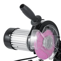 Meuleuse à chaîne électrique pour scie d'établi avec meules pour l'affûtage et le meulage de polissage industriel/bricolage