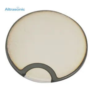 Piezo Sensor Ultrasonik Kustom Piringan Cincin Substrat Keramik Bulat Keramik Piezoelektrik