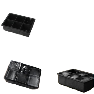 Trực Tiếp Nhà Máy Cung Cấp Biểu Tượng Tùy Chỉnh <span class=keywords><strong>Ice</strong></span> <span class=keywords><strong>Cube</strong></span> Khay 6 Khoang Cấp Thực Phẩm Silicone <span class=keywords><strong>Ice</strong></span> Khuôn Khay - Product Image 5