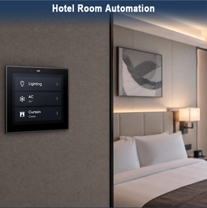 OEM ODM Panneau de contrôle central intelligent pour la domotique 4 pouces YC-SM41P RJ45 RS485 Écran tactile mural HMI pour hôtel intelligent - Product Image 2