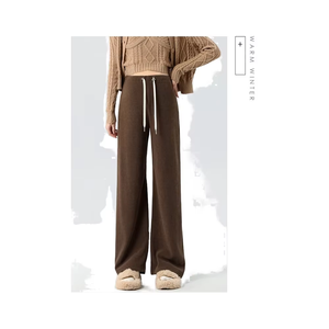 <span class=keywords><strong>Pantalon</strong></span> de maternité décontracté et ample pour l'été, l'automne et l'hiver-Jambe large avec conception ajustée au ventre pour une <span class=keywords><strong>grossesse</strong></span> confortable - Product Image 1
