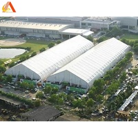 Grandes tentes extérieures d'église pour le festival, exposition d'exposition, foire, événements de salon commercial tente incurvée en PVC imperméable