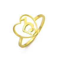 Bague Cœur de Ballet 2025 pour la Danse – Bijou Cadeau d'Anniversaire