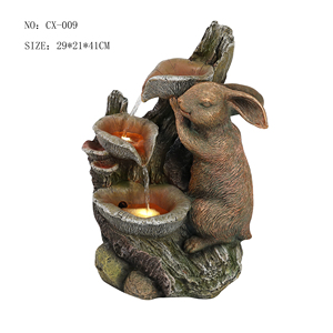 <strong>Peacock</strong> <strong>Outdoor</strong> <strong>Fountain</strong> with LED Lights - Product Image 4