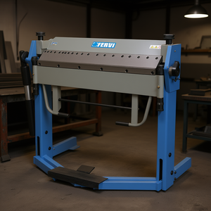 Máquina Manual para Doblar Chapa Metálica Fervi de 2300 mm, Uso Industrial, Hecho en Italia - Product Image 3