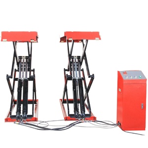 Sollevatore Idraulico a Forbice Ultra Sottile a Doppio Cilindro per <span class=keywords><strong>Auto</strong></span>, Sollevatore Rapido 3.5T Capacità 1850mm Altezza Massima, Attrezzatura per Veicoli - Product Image 3
