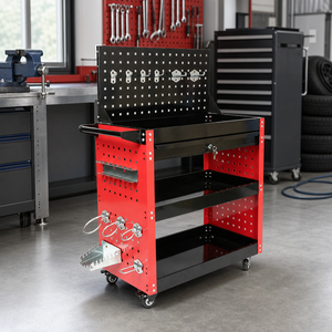 Armoire à outils en acier robuste à bas prix, multi-tiroirs, sur roulettes, avec serrure à clé, pour réparation automobile, usine chinoise OEM ODM - Product Image 3