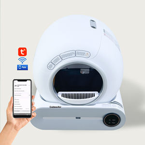 Toilette pour chat automatique intelligente électrique moderne, <span class=keywords><strong>robot</strong></span> de nettoyage automatique intelligent, petite boîte pour chat - Product Image 1