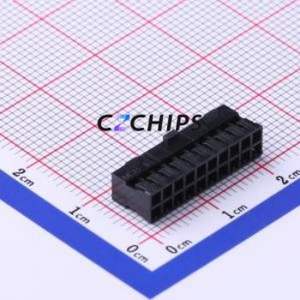 511102051 Housing (Wire-to-Board / Wire-to-Wire) P=2mm Connector ( Jack Structure: 2x10P )( Pitch: 2mm )( Row Spacing: 2mm ) - Product Image 1