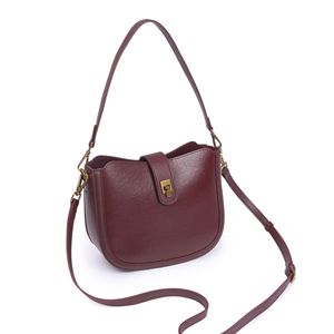 Ando Bag Genuine Cowhide Leather Saddle Shoulder Bag Women Flap <b>Crossbody</b> <b>Purse</b> with Adjustable Strap - Product Image 4