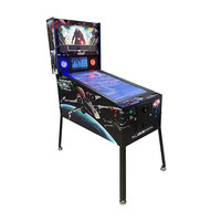 Machine de flipper virtuel de 42 pouces, commerciale et domestique, à monnayeur, avec jeu vidéo numérique, borne d'arcade