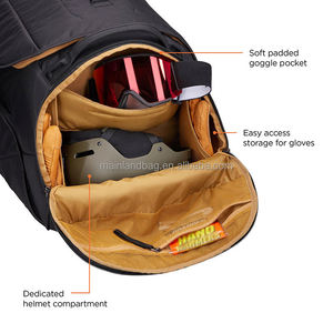 Sac de sport pour chaussures de <span class=keywords><strong>ski</strong></span>, gym et voyage, 80L, imperméable, durable, en Oxford, multi-compartiments, pour équipement sportif - Product Image 4
