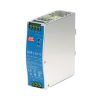 Alimentation industrielle MEANWELL à montage sur rail DIN NDR-75 NDR-120 NDR-240 NDR-480 75W 120W 240W 480W pour l'automatisation industrielle