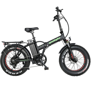 Vélo électrique pliable avec cadre en aluminium de 20 pouces, batterie au lithium 48V 13Ah, moteur sans balais 250W, vitesses Shimano 7 vitesses, <span class=keywords><strong>Tectro</strong></span> - Product Image 1