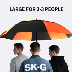 ร่มกอล์ฟพิมพ์ลายเต็มผืนขนาดใหญ่ 68 72 80 นิ้ว พร้อมโครงไฟเบอร์กลาส สำหรับงานสนามกอล์ฟ - Product Image 4