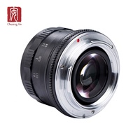 Objectif d'appareil photo SOCAX 35 mm F1.2 à grande ouverture compatible avec les appareils Nikon, Fujifilm et Canon