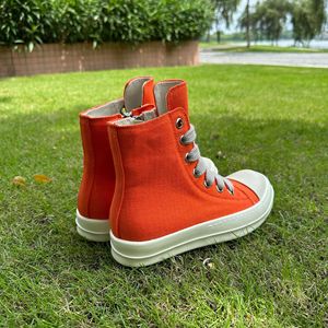 Chaussures en toile à lacets épais, nouvelle collection 2023, pour hommes et femmes, été, respirantes, décontractées, toutes occasions, semelle épaisse, tendance, couleur unie - Product Image 3
