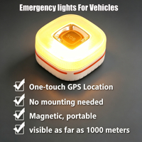 Feux de signalisation LED stroboscopiques DGT3.0 V16 personnalisés pour voiture, lampe triangulaire d'avertissement d'urgence à induction pour accidents
