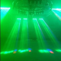Logiciel de matrice d'éclairage pour la scène, 5x10w RGB, faisceau lumineux led, vente en gros,