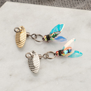 JOHNCOO F ly Stimulateur Truite Parachute Caddis Royal Wulff Mayfly Light <span class=keywords><strong>Cahill</strong></span> Ginger Quill Mouches de pêche 12 #-18 # - Product Image 4