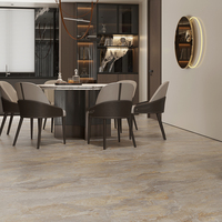 Dalles en pierre frittée haute matité 900x1800mm, design populaire, pour accents intérieurs, aspect brique, antibactériennes pour les pièces