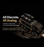 OPHDAM-SE Kelas A Modul Op-Amp Ganda Diskrit Toshiba JFET Distorsi Rendah 8 Pin DIP Peningkatan Audio HiFi untuk DAC Preamp