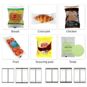 Machine à emballer les flux Machine à emballer les flux horizontaux pour sachets cosmétiques Mini machine à emballer les oreillers pour pochette - Product Image 3