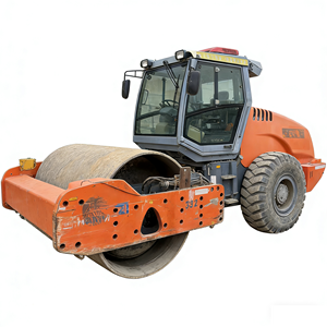 2018 HAMM 322 Tek Tamburlu Titreşimli Silindir 22 ton Kullanılmış İnşaat Makinesi tek tamburlu titreşimli silindir alt zemin sıkıştırma - Product Image 1