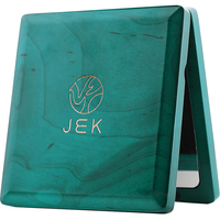 Jek Silver Ion Sterilization Wood Reed Box for Soprano Alto Tenor Saxophone and Clarinet Musical Instrument Accessory