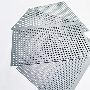 Wholesale stock 1m*2m Shape Perforated Etching Metal Stainless Steel plate