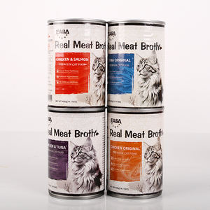 Alimento Húmedo para Gatos Adultos y Jóvenes, 400g, Sabor a Caldo de Carne, Nutritivo y Engordante, <span class=keywords><strong>en</strong></span> Envase de Grano, Hecho con Carne - Product Image 6