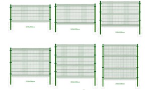 Fácil de Montar, Cerca Decorativa Personalizada para Jardim em Malha de Arame Curvada Soldada 3D, Painéis de Cerca. - Product Image 3